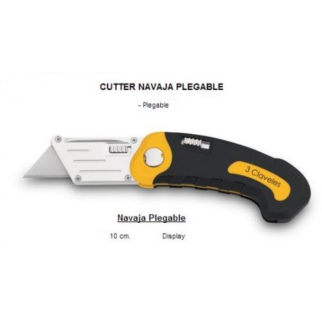 Navaja plegable 3 claveles