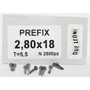Caja clavos prefijar 2.8x18