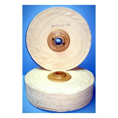 Cepillo 100 discos de tela cosidos