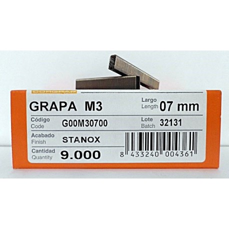 Caja grapas M/3 lazos