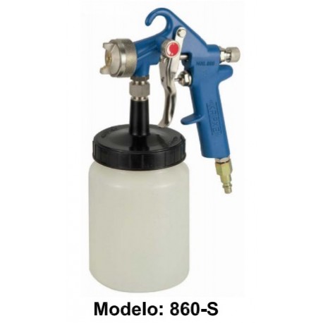 Pistola aerográfica 860 S paso 1.8 o 2.0