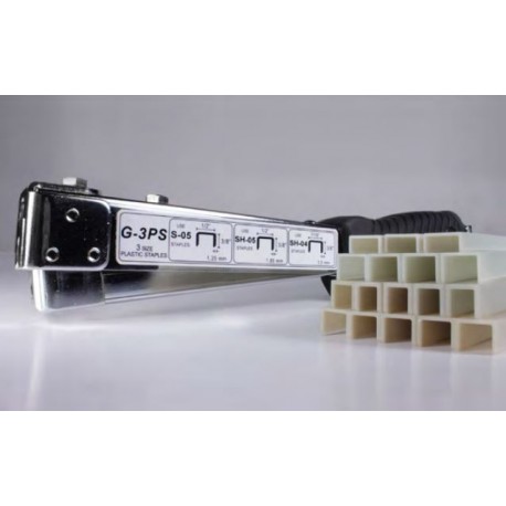 Grapadora manual G-3PS para grapas plástico 81P 82P y 83P