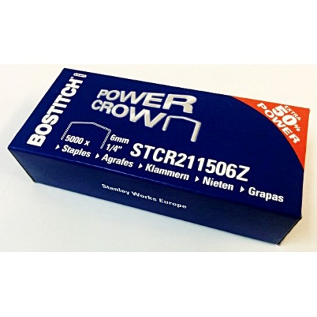 Caja grapas STCR 2115 1/4 (6mm)