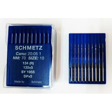Agujas para coser a máquina  nº70 punta R