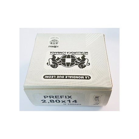 Caja clavos prefijar 2.8x14