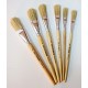 Pincel plano madera nº6