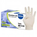 Guantes examen látex  con polvo 100uds