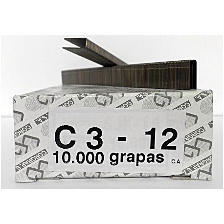 Caja grapas C3-12 Corgrap